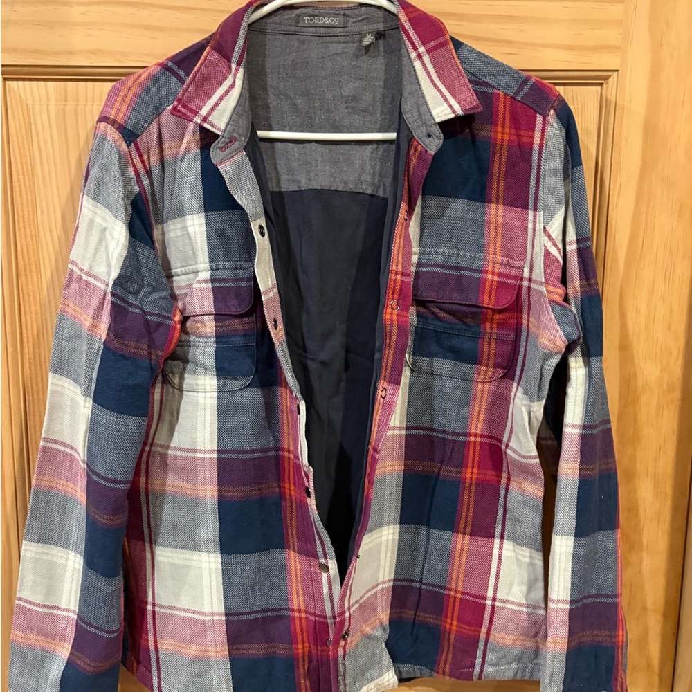 Toad and co Multicolor Plaid Shirt jacket